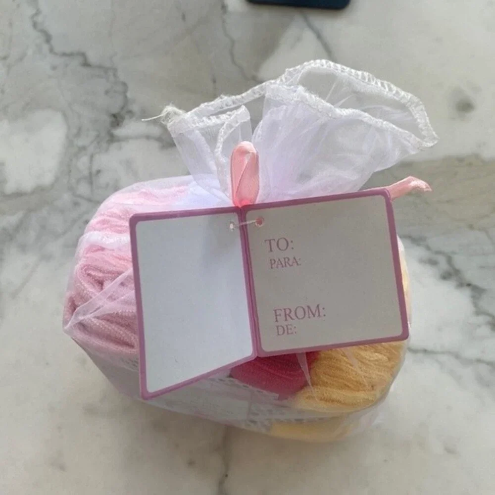 Baby Wash Cloths Pink Yellow‎ White 24 pack